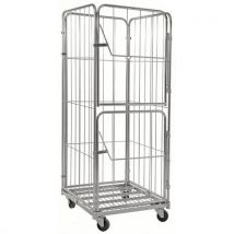 Italiana Contenitori - Roll-contenedor 3 adrales 720 x 800 - cap. 400 kg