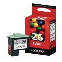 Lexmark - Cartucho de tinta - n26 - magenta/cian/amarillo - lexmark