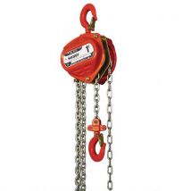 Hadef - Polipasto manual 8/12 1600 kg - altura de elevación 5 m