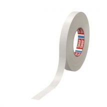 Tesa - Cinta adhesiva de tela con rev. Acrílico 25 m x 19 mm roja