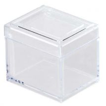 Caja laboratorio 1 cristal 60 x 45 x 50mm - Manutan