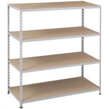 Manutan Expert - Estantería manutan rapid 2 1830x1220x610 galvanizada - 4 niveles