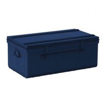 Pierre Henry - Baúl acero azul 80 cm - capacidad 95 l
