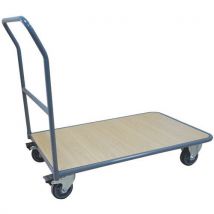 Manutan - Carro acero respaldo fijo - capac. 250 kg - 1000 - manutan