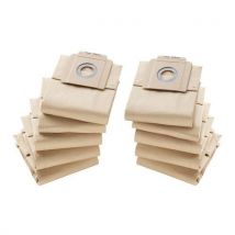Karcher - Lote de 10 bolsas para polvo karcher t7/1 7 litros