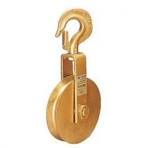 Godet - Polea chapa fija dia=100mm cmu=05t con 2 brins