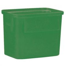 Promens - Barril cúbico ercobox 150l color verde ns roulette