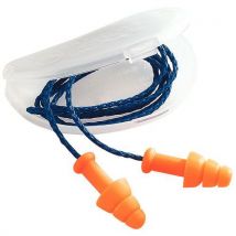 Howard leight - Tapones de oídos reutilizables tapmat:elastóme col:anaranjad