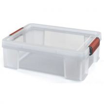 Sundis - Caja de almacenamiento clip'n store - 9 l