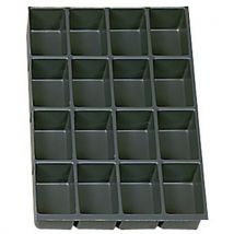 Bisley - Organizador cajón de plástico 36x23x51cm 16 compartim