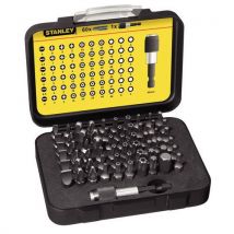 Stanley - Estuche de 61 puntas de 1/4 - 25 mm