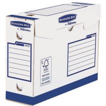 Fellowes - Caja archivadora bankers box heavy duty a4+ - dos de 10 cm