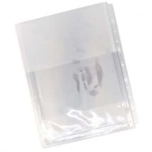 Elami - Funda de pvc a4 con fuelle 2 cm y solapa