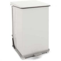 V-Part - Contenedor industrial con pedal - 152 l blanco