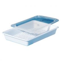 Gilac - Recipiente plano 490x335x80 - 8l- pehd 8l pehd