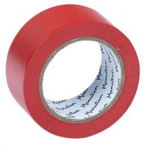 Manutan - Cinta marcado en suelo 014 mm x 50 mm x 33 m roja manutan