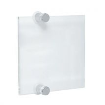 Durable - Crystal sign - placa cuadrada para puerta de 148 x 148 cm