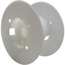 Cable Equipements - Carrete de plástico ø de discos 160mm y ø del tambor 75 mm