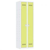 Vinco - Taquilla multiservicio 2 puertas 600 mm llaves anís