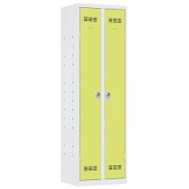 Vinco - Taquilla multiservicio 2 puertas 600 mm anclaje anís