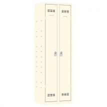Vinco - Taquilla multiservicio 2 puertas 600 mm llaves uni beige