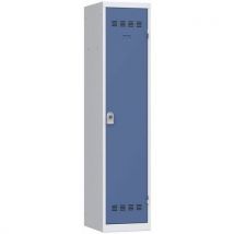 Vinco - Taquilla industr. Ropa sucia 1 col. 400 mm anclaje azul