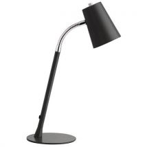 Unilux - Lámpara de escritorio flexio negra