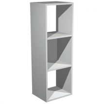Mueble almacen. 3 casillas maxicube - aluminio - Manutan
