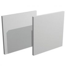 Accesorio para mueble almacen. Maxicube - fondo alu - Manutan