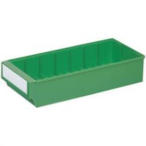 Caja-cajón lxlxal=500x183x81mm verde - Manutan