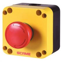 Sobem Scame - Botón pulsador desbloqueo puñetazo rotación + contacto