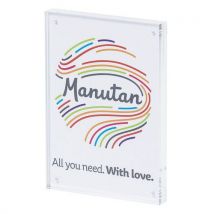 Manutan - Marco o póster magnético transparente a5 - manutan