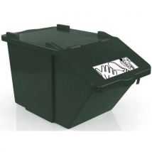 TTS - Caja encajable verde para recogida select