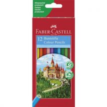 Faber Castell - Estuche de 12 lápices de colores