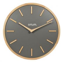 Orium - Reloj elegance de 30 cm de madera gris antracita - orium