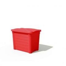 EMP - Caja de almacenamiento con tapa - 585 l - roja