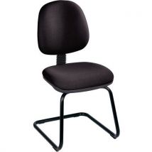 Linea Fabbrica - Silla para visitas ace negro negro
