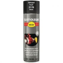 Rust-Oleum - Pintura hard hat negro mate de 500 ml