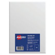 Avery - Etiq. Visualiz. Removibles a3 ilc blanco brillante