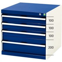 Bott - Bloque de cajones para banco d alt ott: 60 cm anct: 65 cm