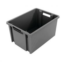 Novap - Cubeta gris de acero 30 l