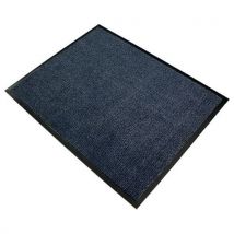 Floortex - Alfombra de entrada interior 60 x 90 cm azul