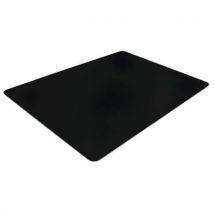 Floortex - Alfombra cleartex negro 90 x 120 cm