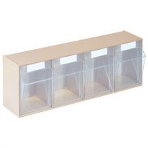 Bloque stala con 4 cajon dimension cajon x165x190 mm - Manutan