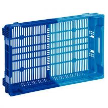 Schoeller Allibert - Cubeta norma europea 26 l 600 x 400 x 147 bicolor azul