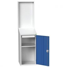 Puesto de Consulta Taller - 52.5x55x2000mm - Panel Perforado - Carga 60kg - Bott
