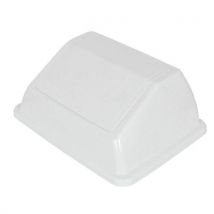 Probbax - Tapa cúpula basculante para colector de recogida selectiva - 40 l