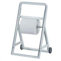 Medial - Dispensador de toallas de papel con pie con ruedas