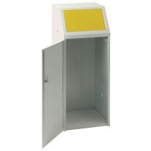 Var - Colector metálico de basuras 40 cm cap.:90 l