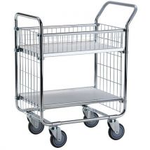 Ergobjorn - Carro con dos bandejas c=200 kg dimensión total 800x460x940 mm